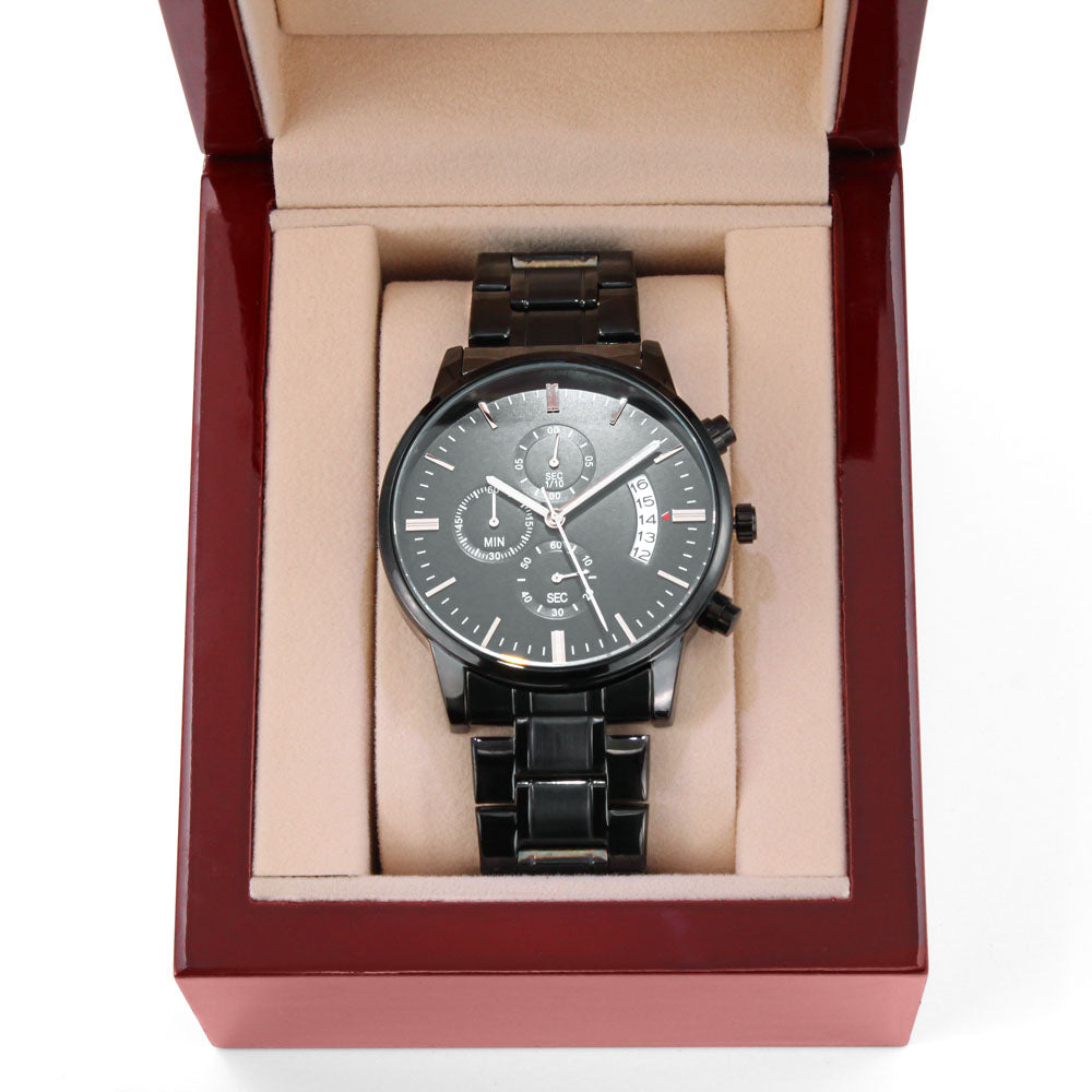 Be on Your Guard – 1st Corinthians 16:13 Engraved Black Watch