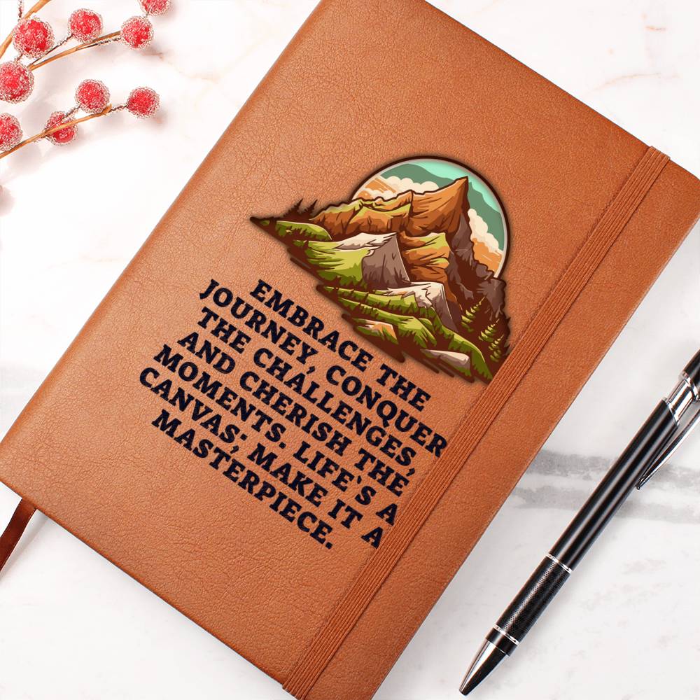 Embrace the Journey Vegan Leather Journal