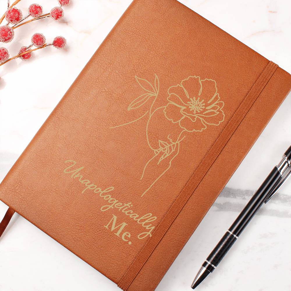Unapologetically Me - Leather Journal| A Gift from the Heart