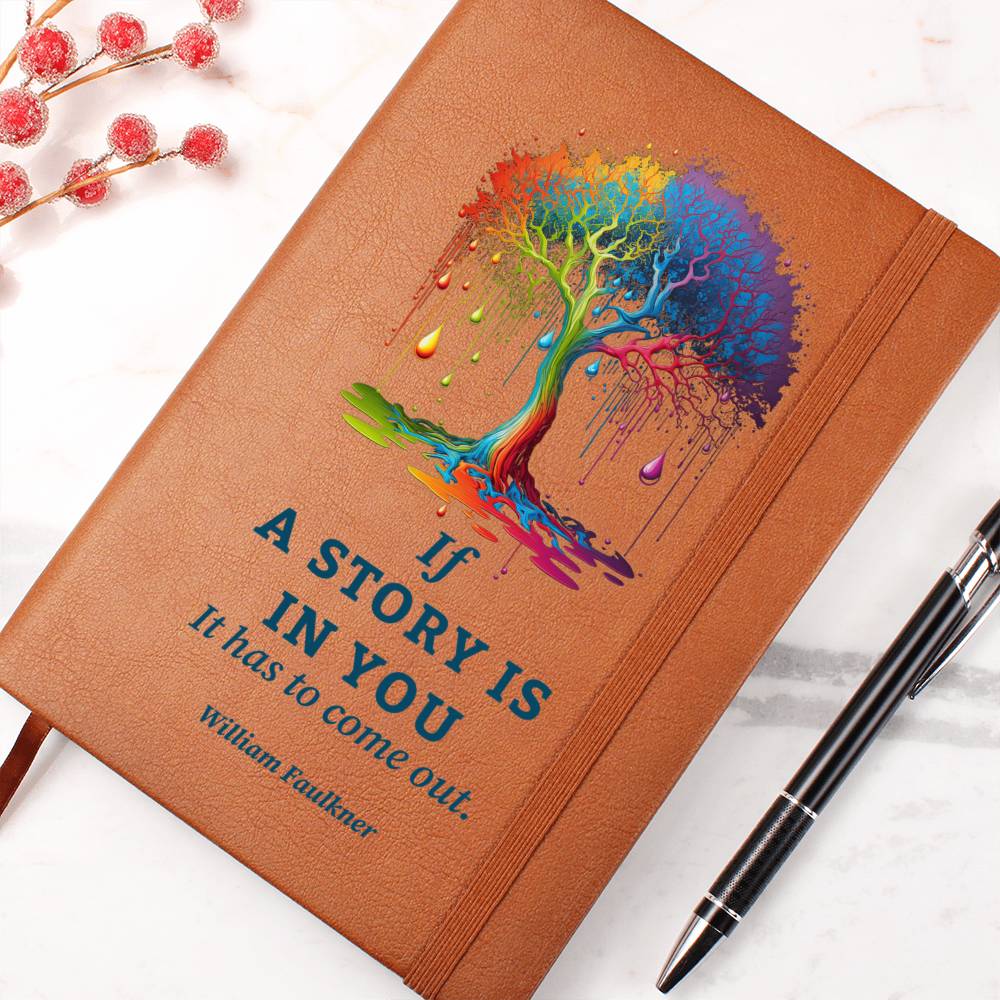 The Story Within Vegan Leather Journal