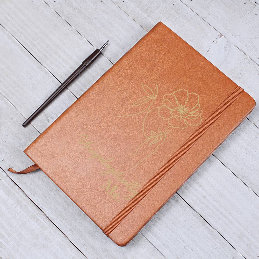 Unapologetically Me - Leather Journal| A Gift from the Heart