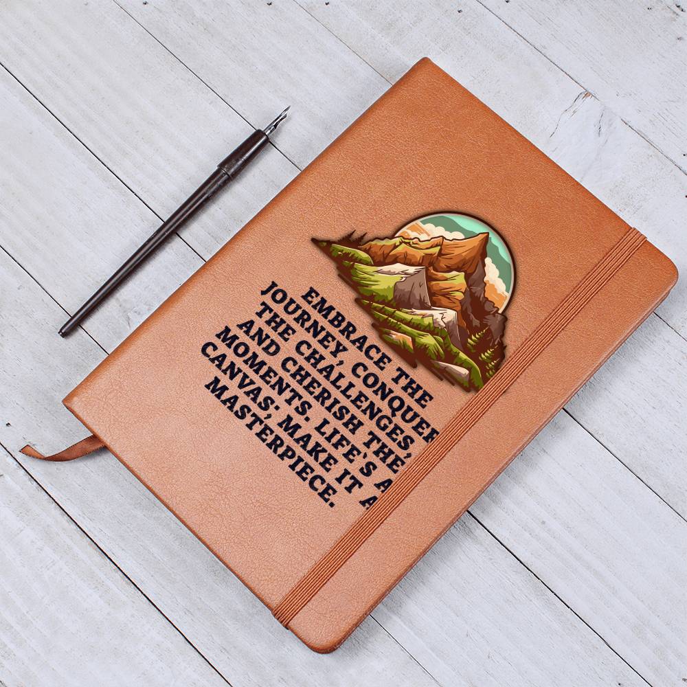 Embrace the Journey Vegan Leather Journal