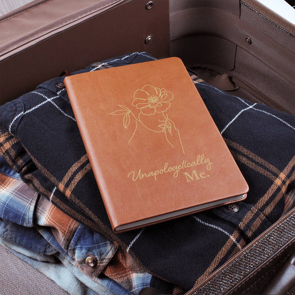 Unapologetically Me - Leather Journal| A Gift from the Heart