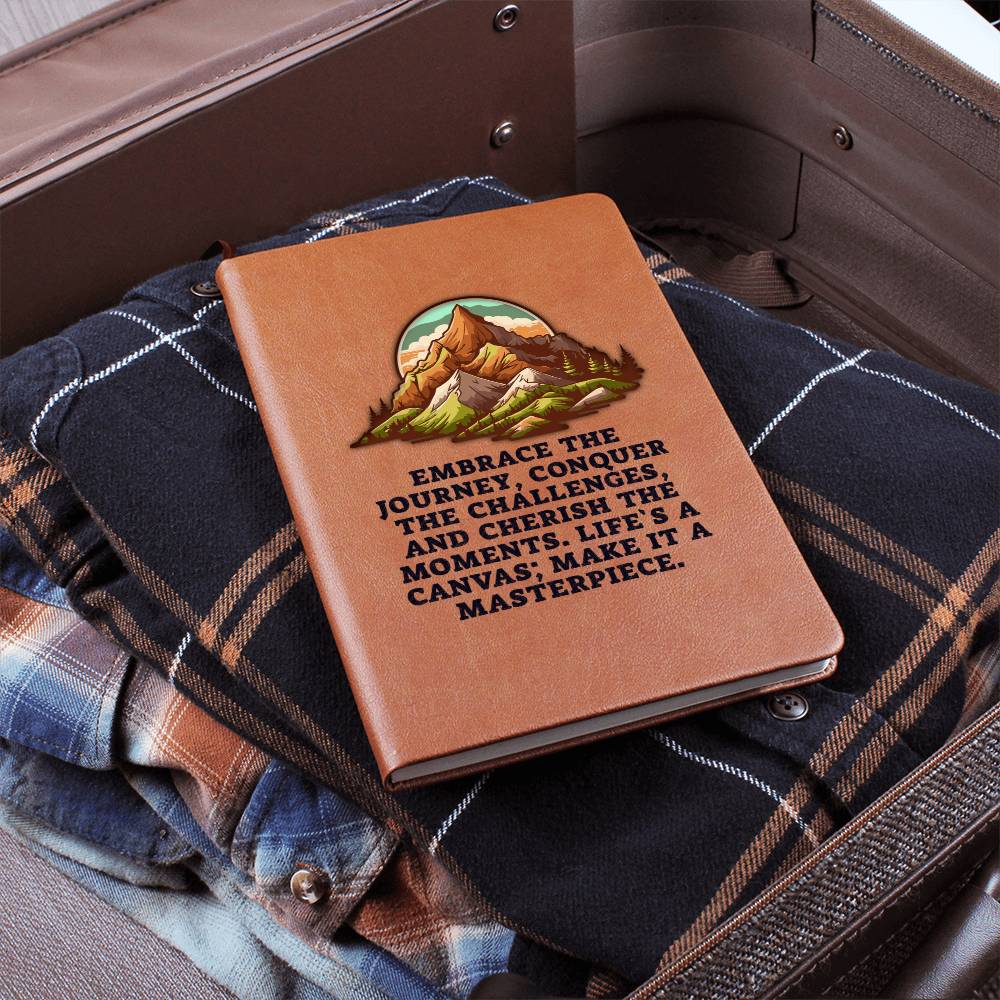 Embrace the Journey Vegan Leather Journal