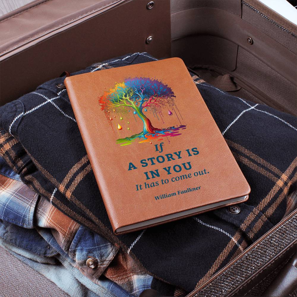 The Story Within Vegan Leather Journal