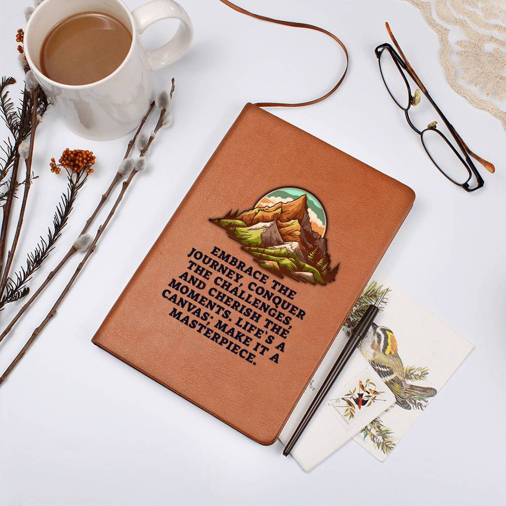 Embrace the Journey Vegan Leather Journal