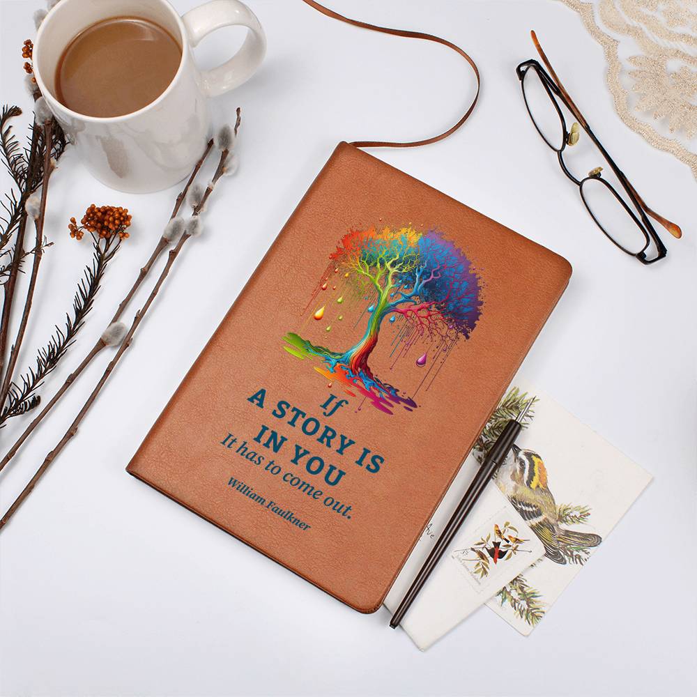 The Story Within Vegan Leather Journal