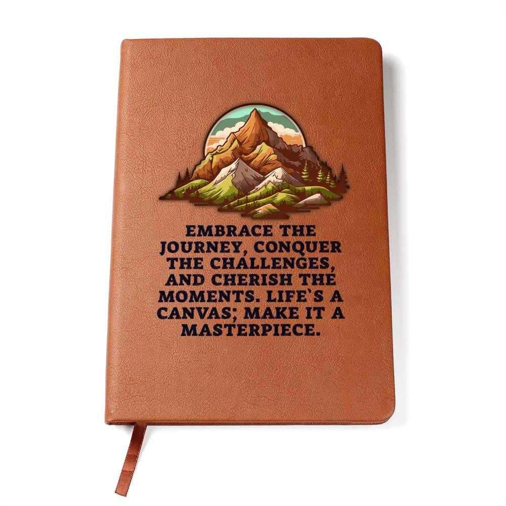 Embrace the Journey Vegan Leather Journal
