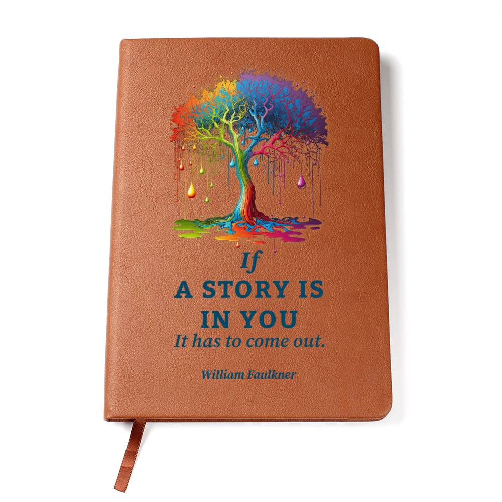 The Story Within Vegan Leather Journal