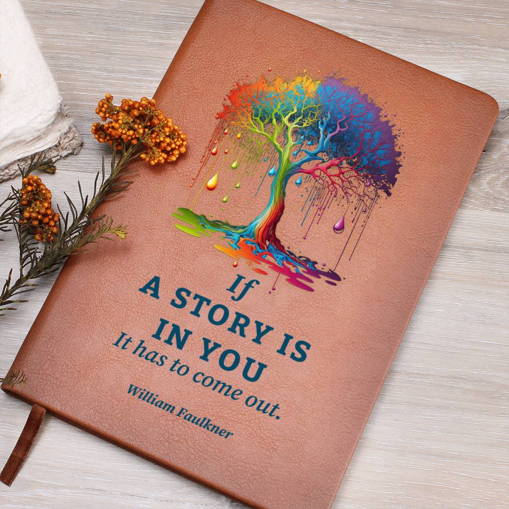 The Story Within Vegan Leather Journal