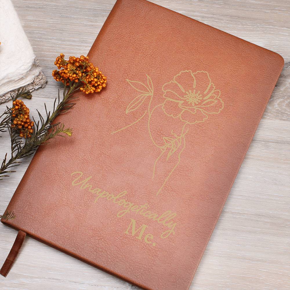Unapologetically Me - Leather Journal| A Gift from the Heart