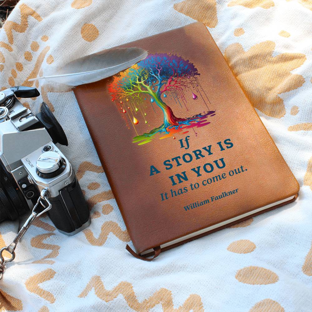 The Story Within Vegan Leather Journal