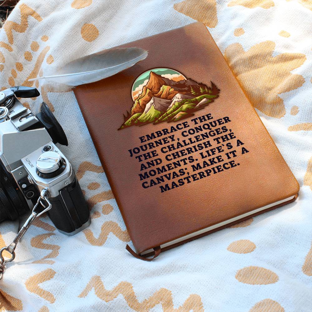 Embrace the Journey Vegan Leather Journal