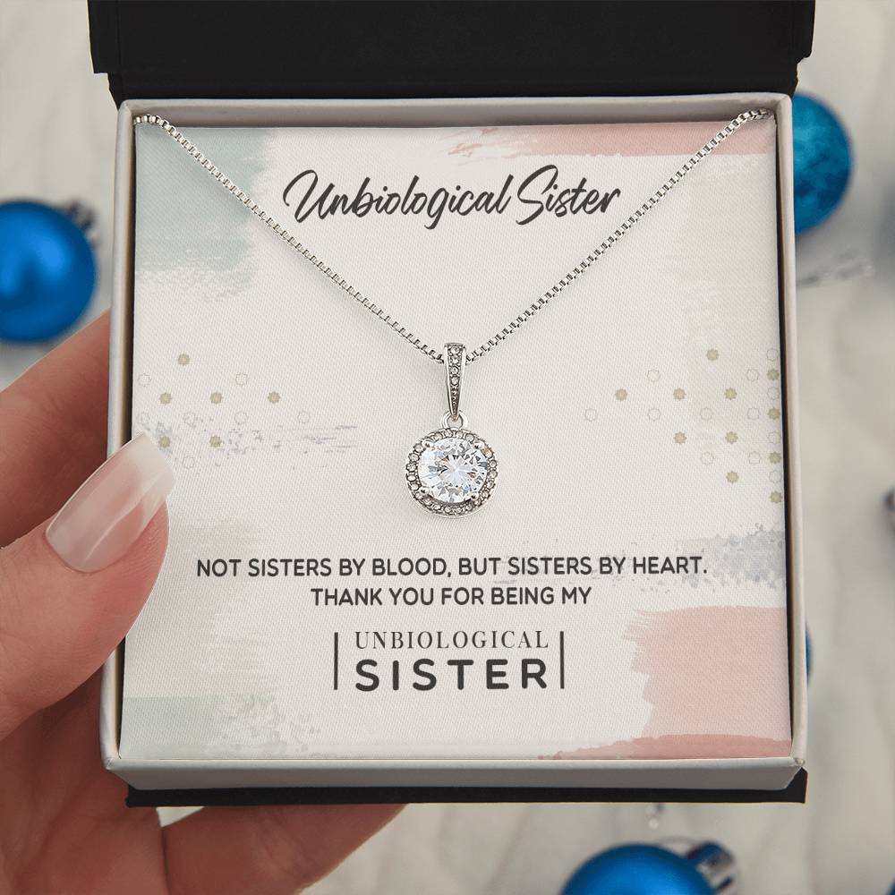 To My Unbiological Sister – Eternal Hope Necklace | Chosen Family Gift