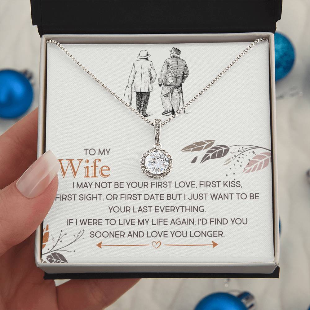 To My Last Everything – Eternal Hope CZ Necklace