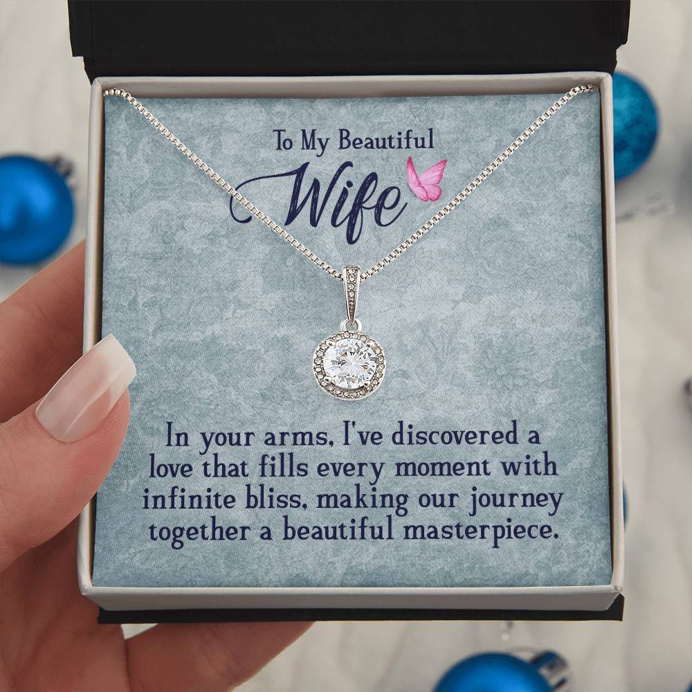 In My Wife’s Arms – Eternal Hope CZ Necklace