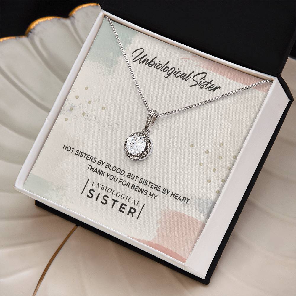 To My Unbiological Sister – Eternal Hope Necklace | Chosen Family Gift