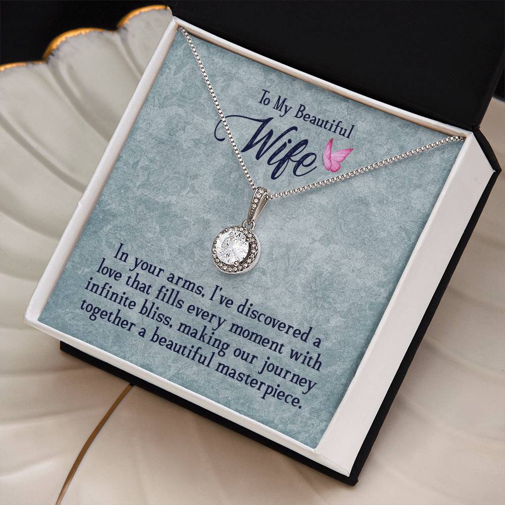 In My Wife’s Arms – Eternal Hope CZ Necklace