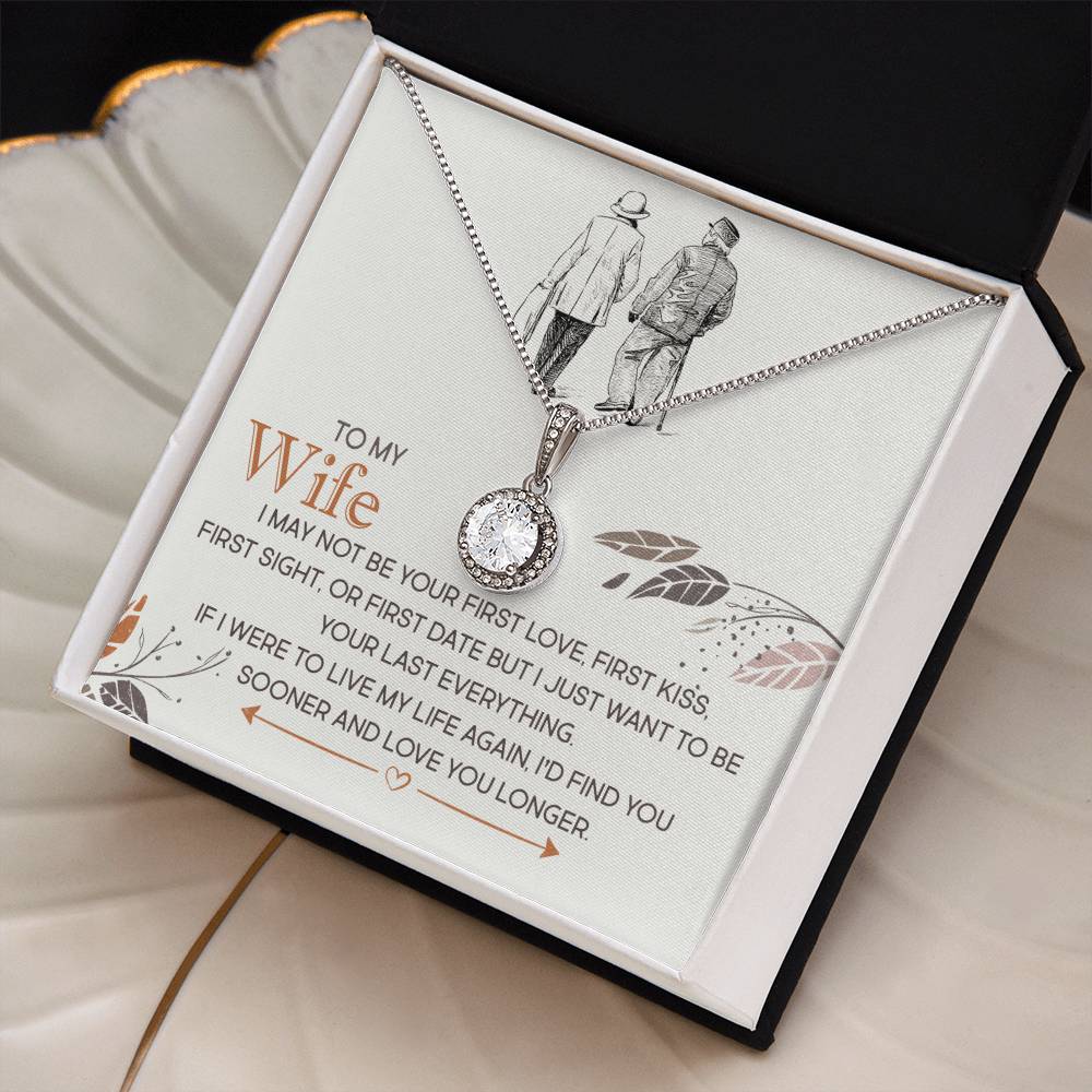 To My Last Everything – Eternal Hope CZ Necklace
