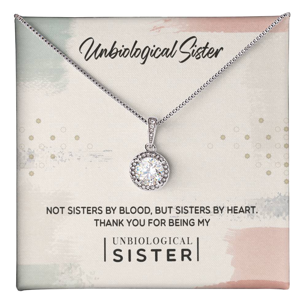 To My Unbiological Sister – Eternal Hope Necklace | Chosen Family Gift