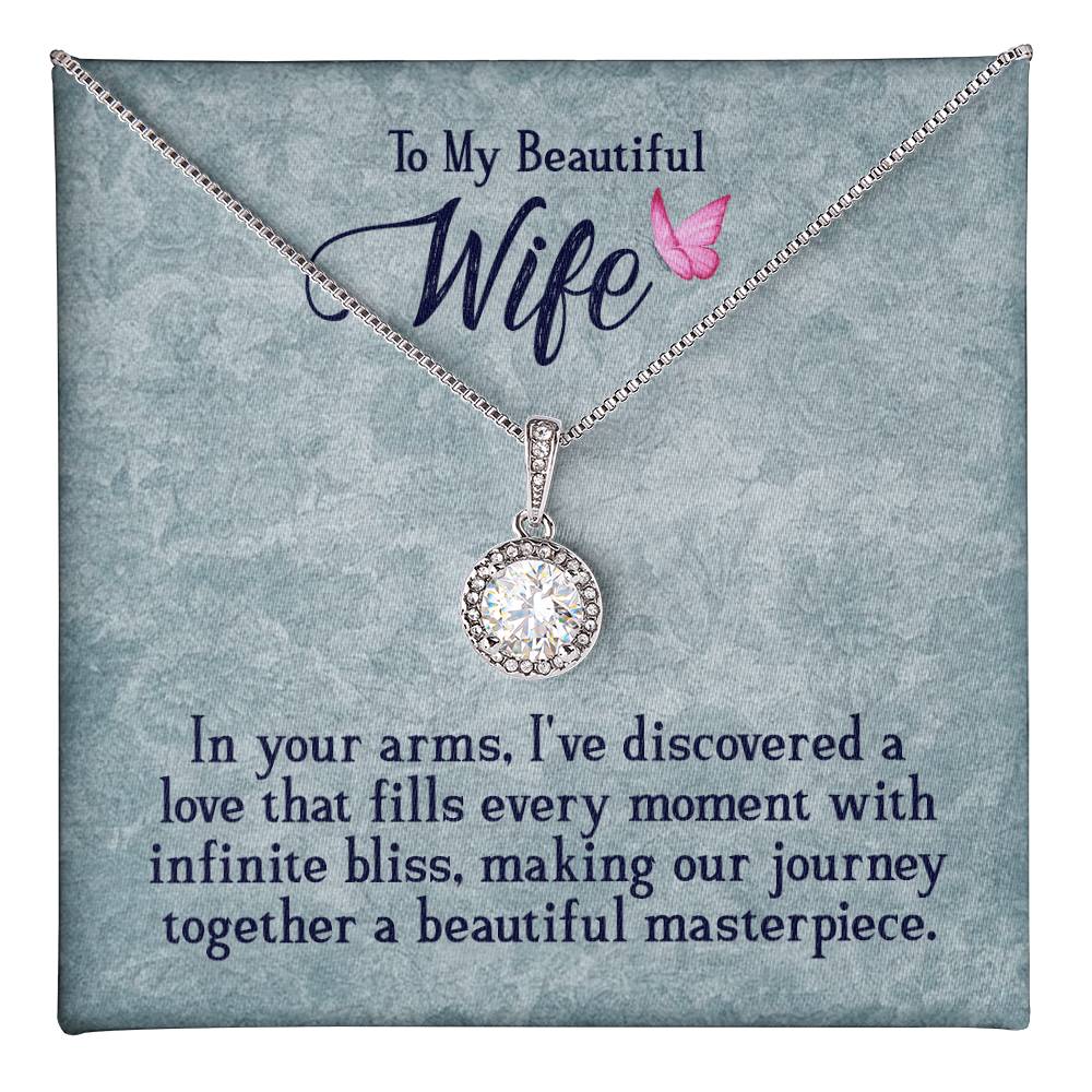 In My Wife’s Arms – Eternal Hope CZ Necklace