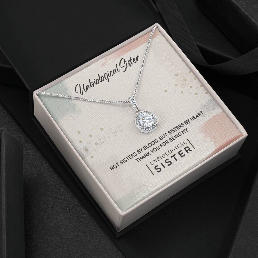 To My Unbiological Sister – Eternal Hope Necklace | Chosen Family Gift