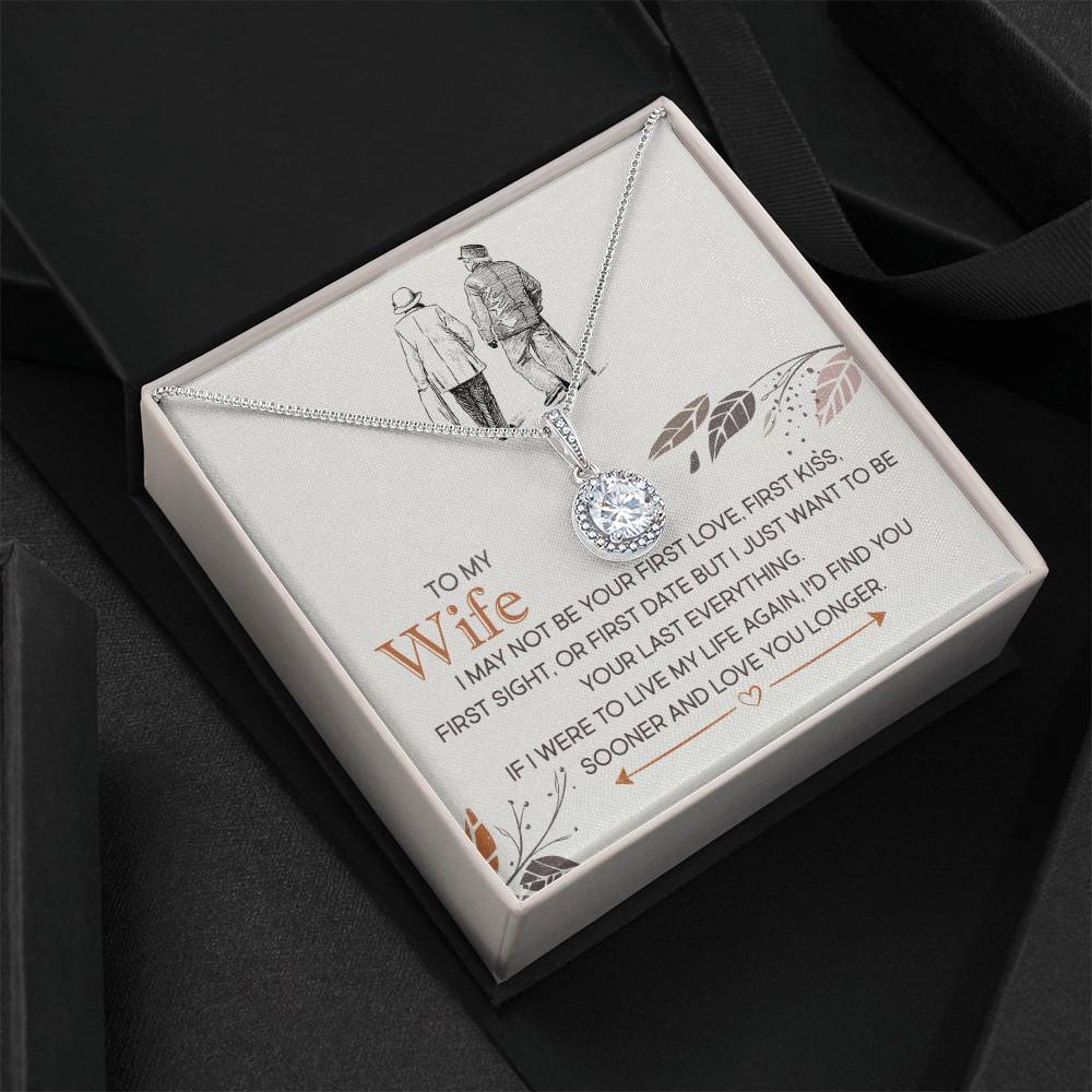 To My Last Everything – Eternal Hope CZ Necklace