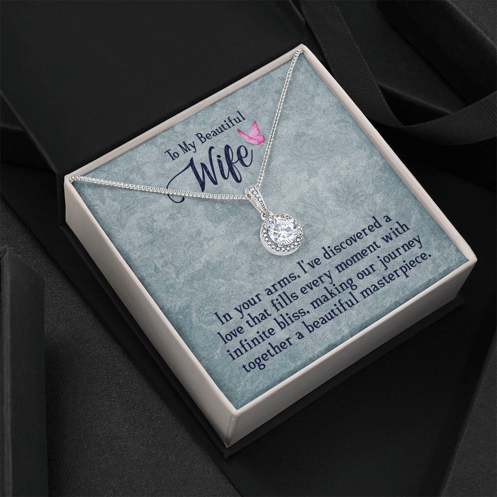 In My Wife’s Arms – Eternal Hope CZ Necklace