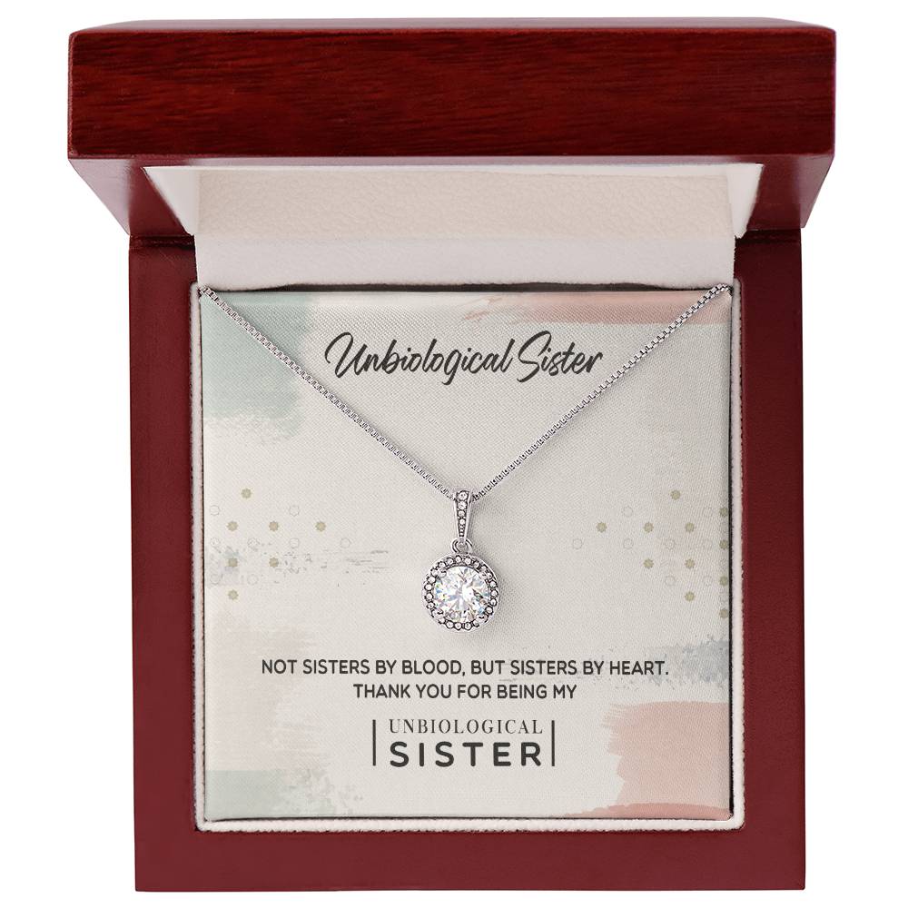 To My Unbiological Sister – Eternal Hope Necklace | Chosen Family Gift