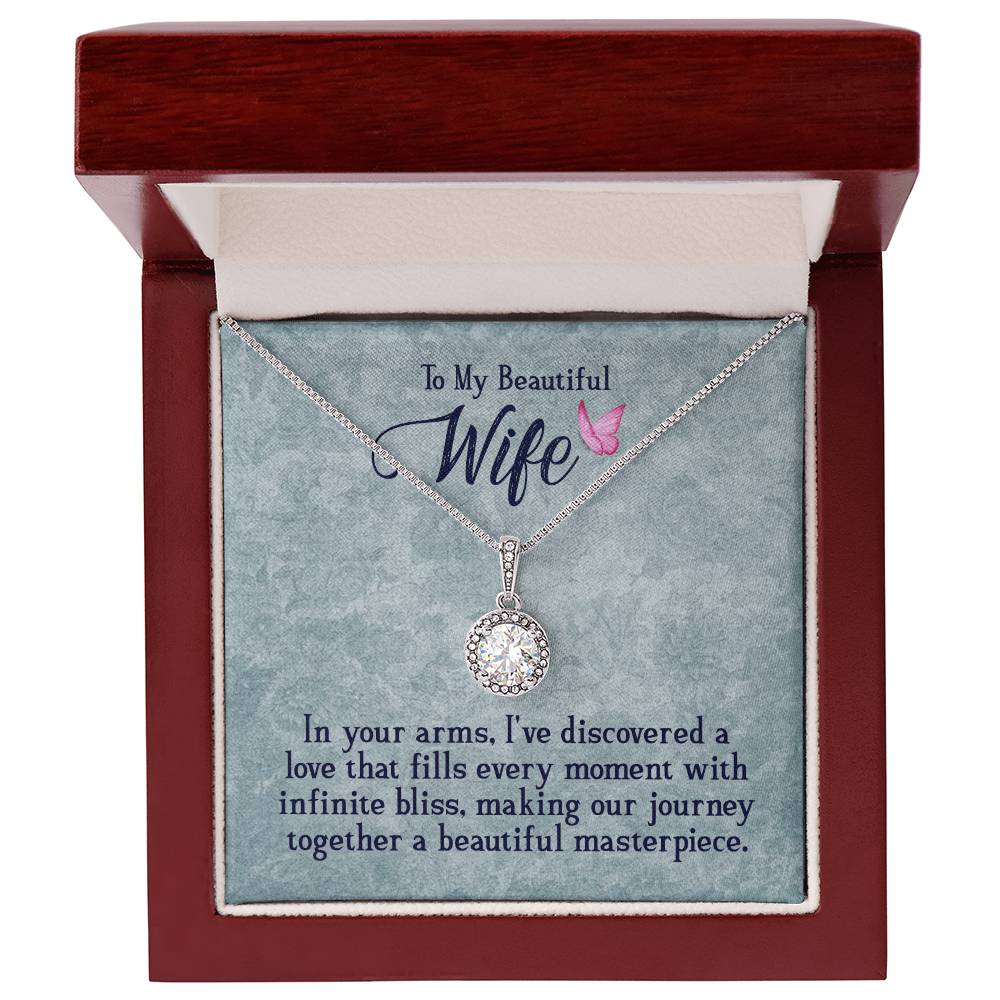 In My Wife’s Arms – Eternal Hope CZ Necklace