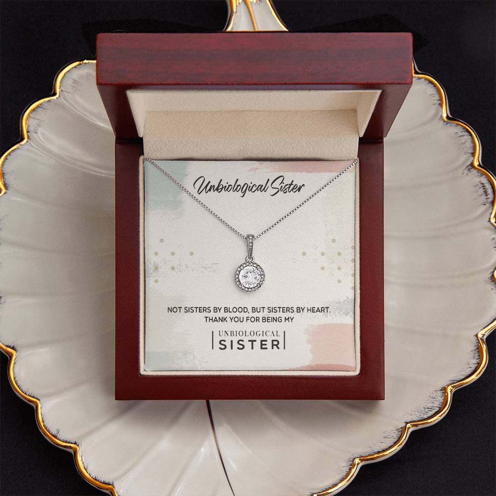 To My Unbiological Sister – Eternal Hope Necklace | Chosen Family Gift