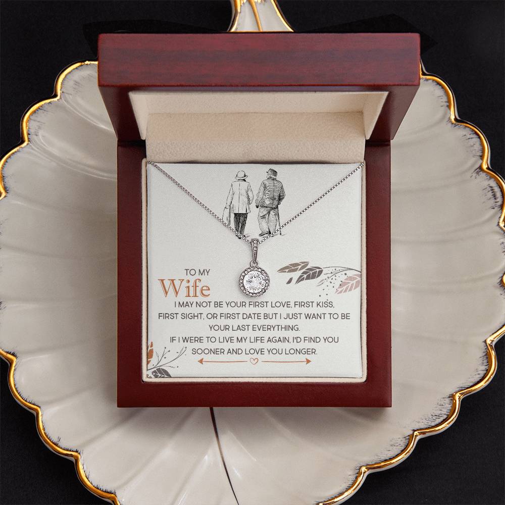 To My Last Everything – Eternal Hope CZ Necklace