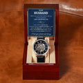To My Husband – Through My Eyes Automatic Openwork Watch
