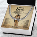Never Forget How Much You Are Loved – Cuban Link Chain