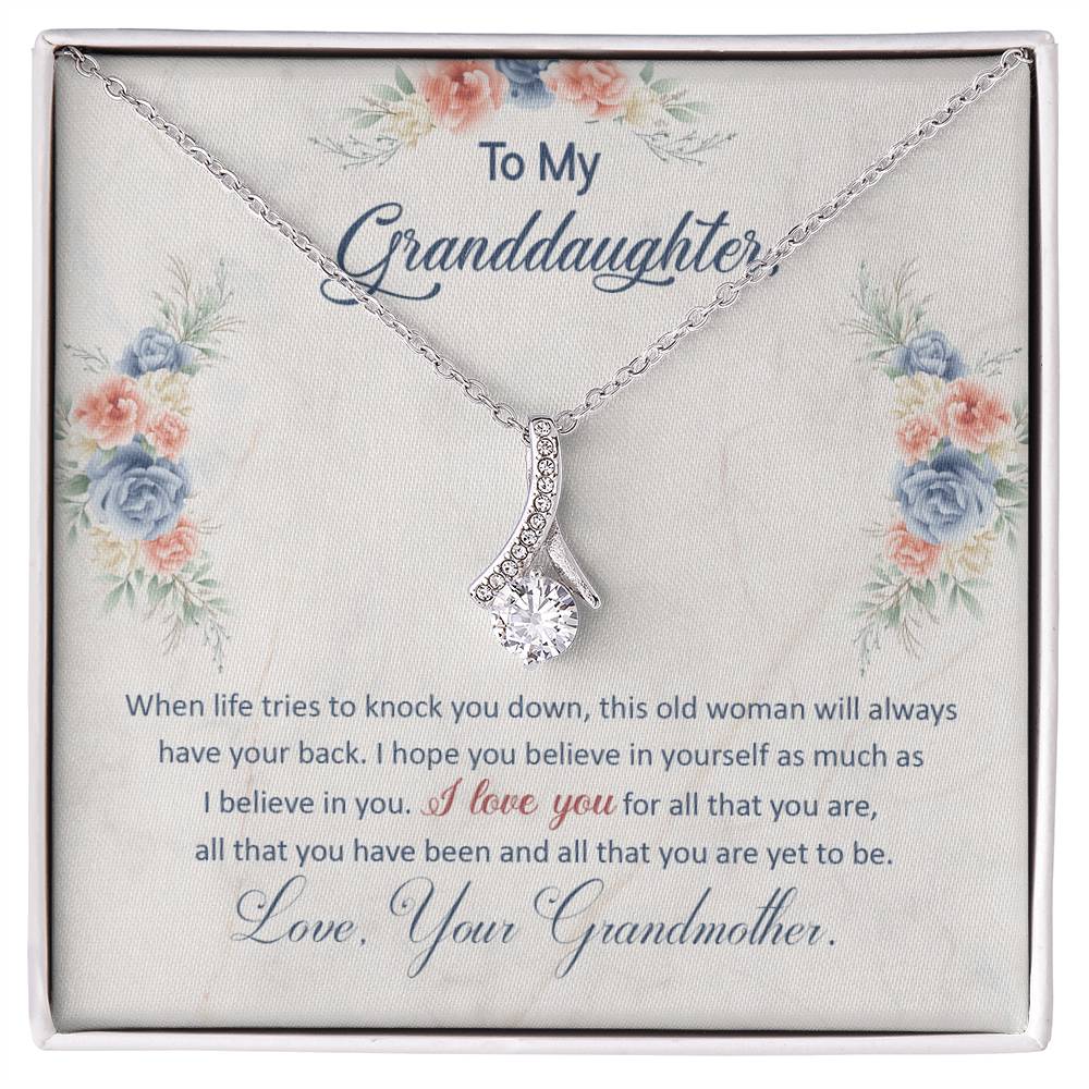 I Have Your Back – Alluring Beauty CZ Necklace