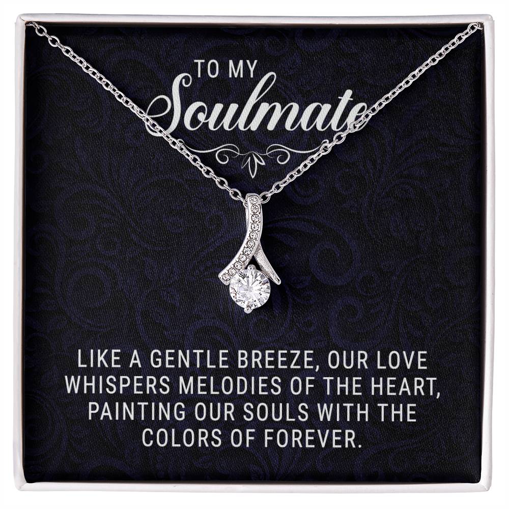 To My Soulmate – Alluring Beauty CZ Necklace