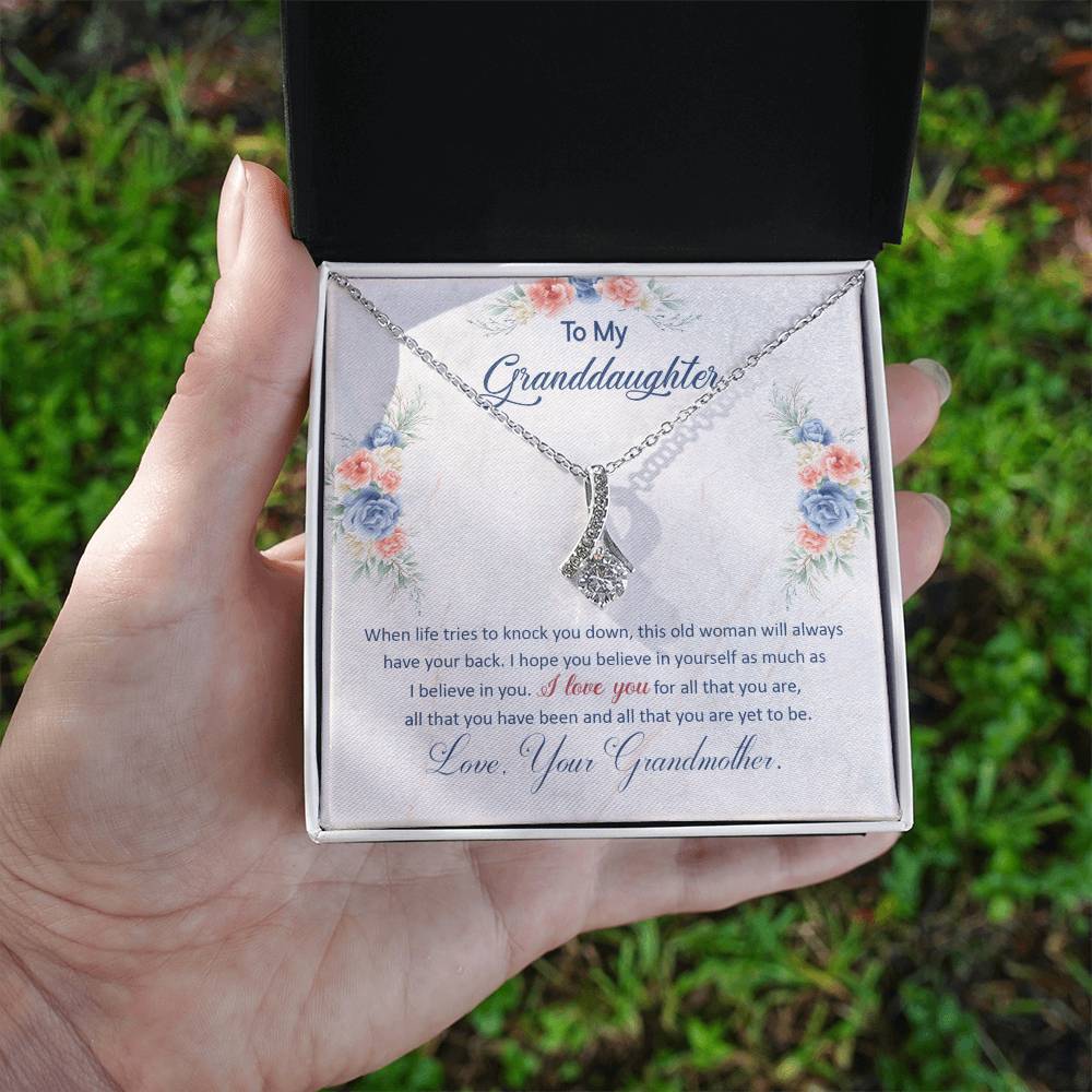 I Have Your Back – Alluring Beauty CZ Necklace