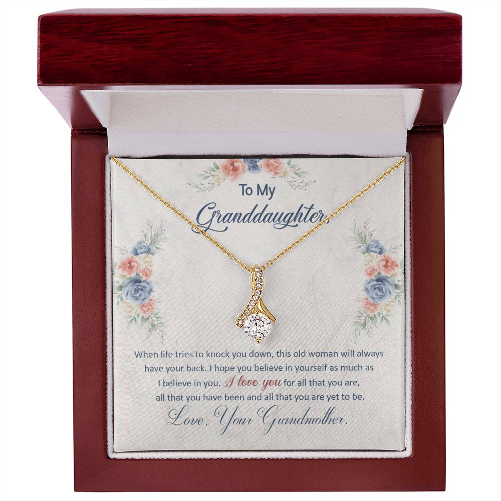 I Have Your Back – Alluring Beauty CZ Necklace
