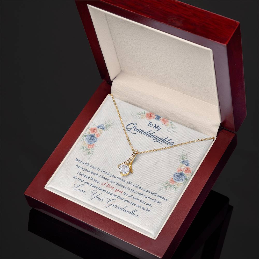I Have Your Back – Alluring Beauty CZ Necklace