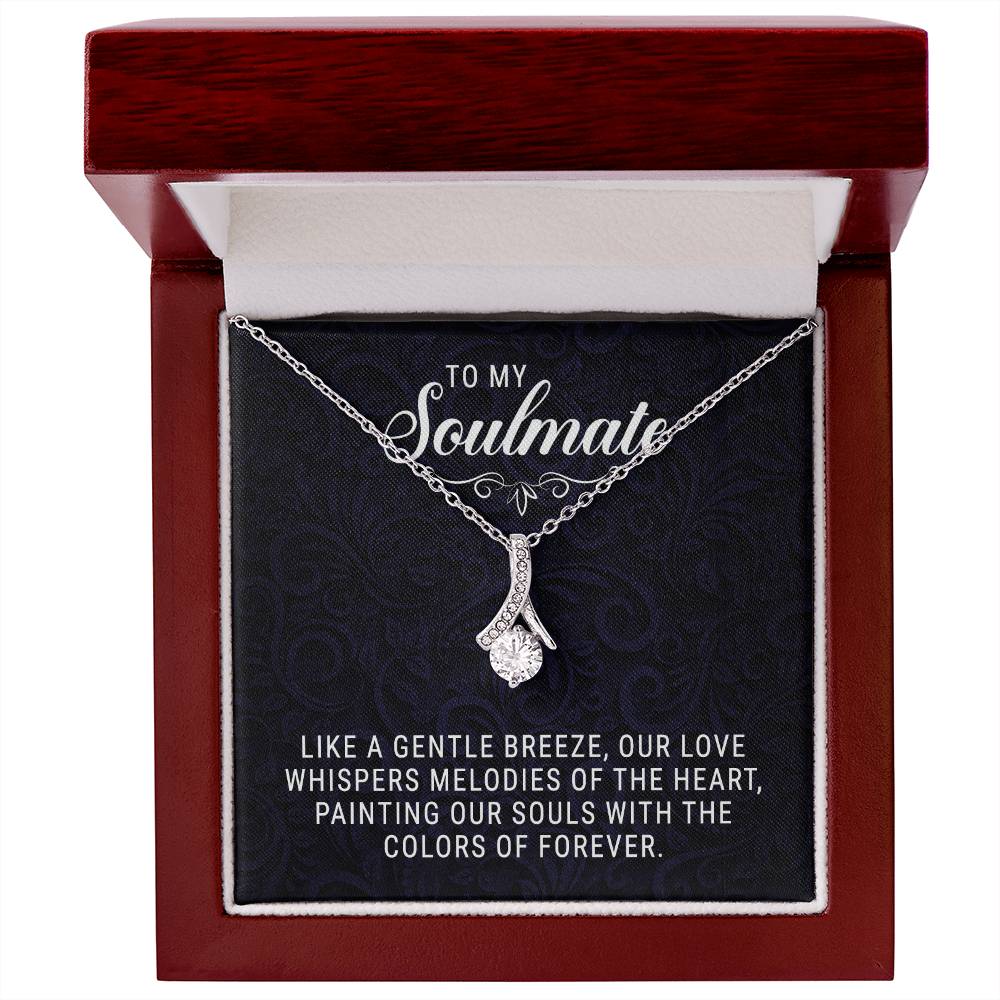 To My Soulmate – Alluring Beauty CZ Necklace