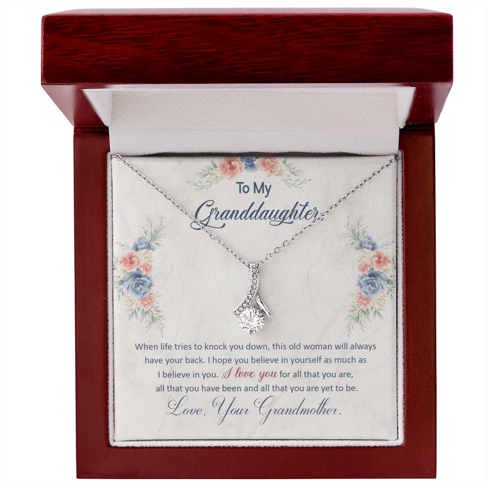 I Have Your Back – Alluring Beauty CZ Necklace