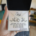 To My Queen Forever – Love Knot Necklace