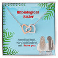 To My Best Friend – Interlocking Hearts Necklace