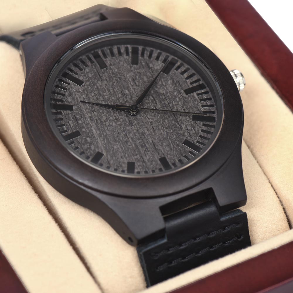 A Dad’s Love Wooden Watch