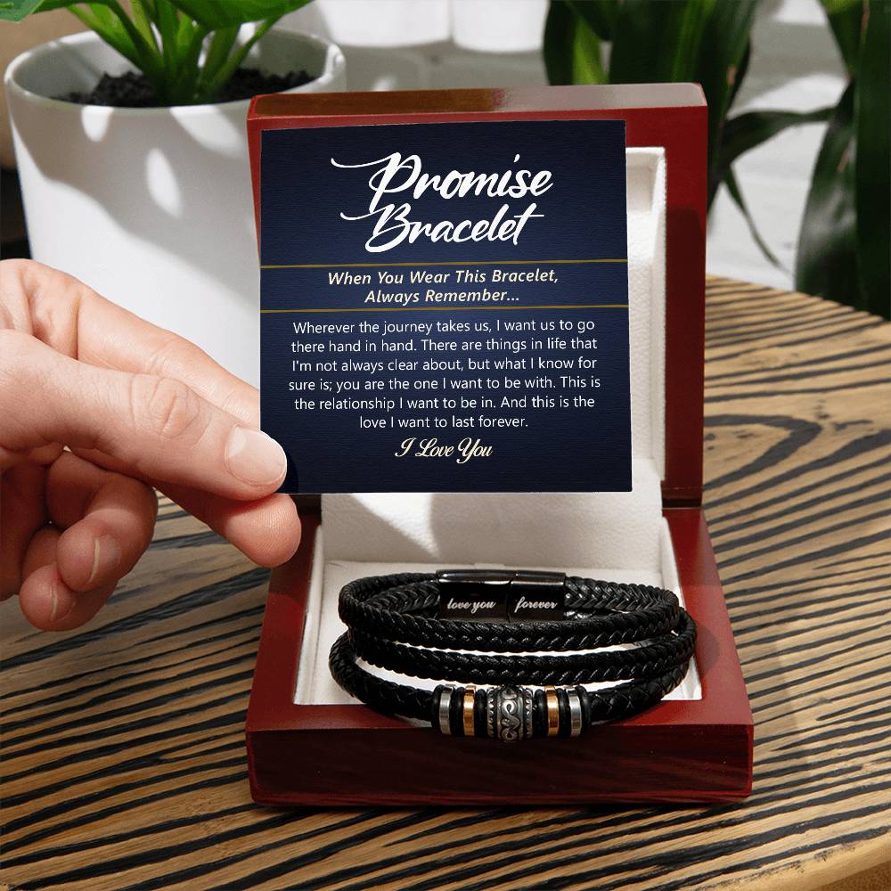 Through All the Things in Life Love You Forever Bracelet