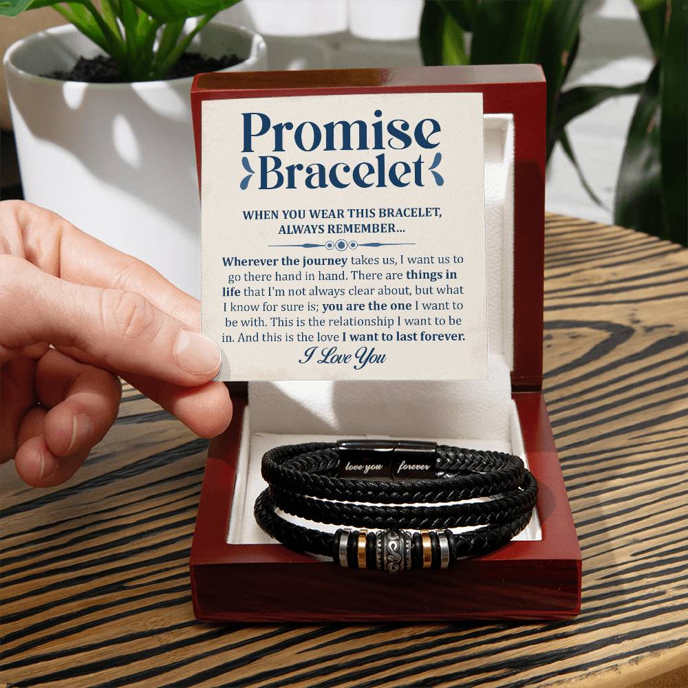You Are the One Love You Forever Bracelet