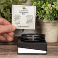 To My Boy – Graduation Memories Cross Leather Bracelet