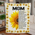 Dear Mom There Are Not Enough Words Jersey Fleece Blanket