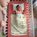 To My Daughter You Are Braver and Loved Sherpa Blanket From Mom