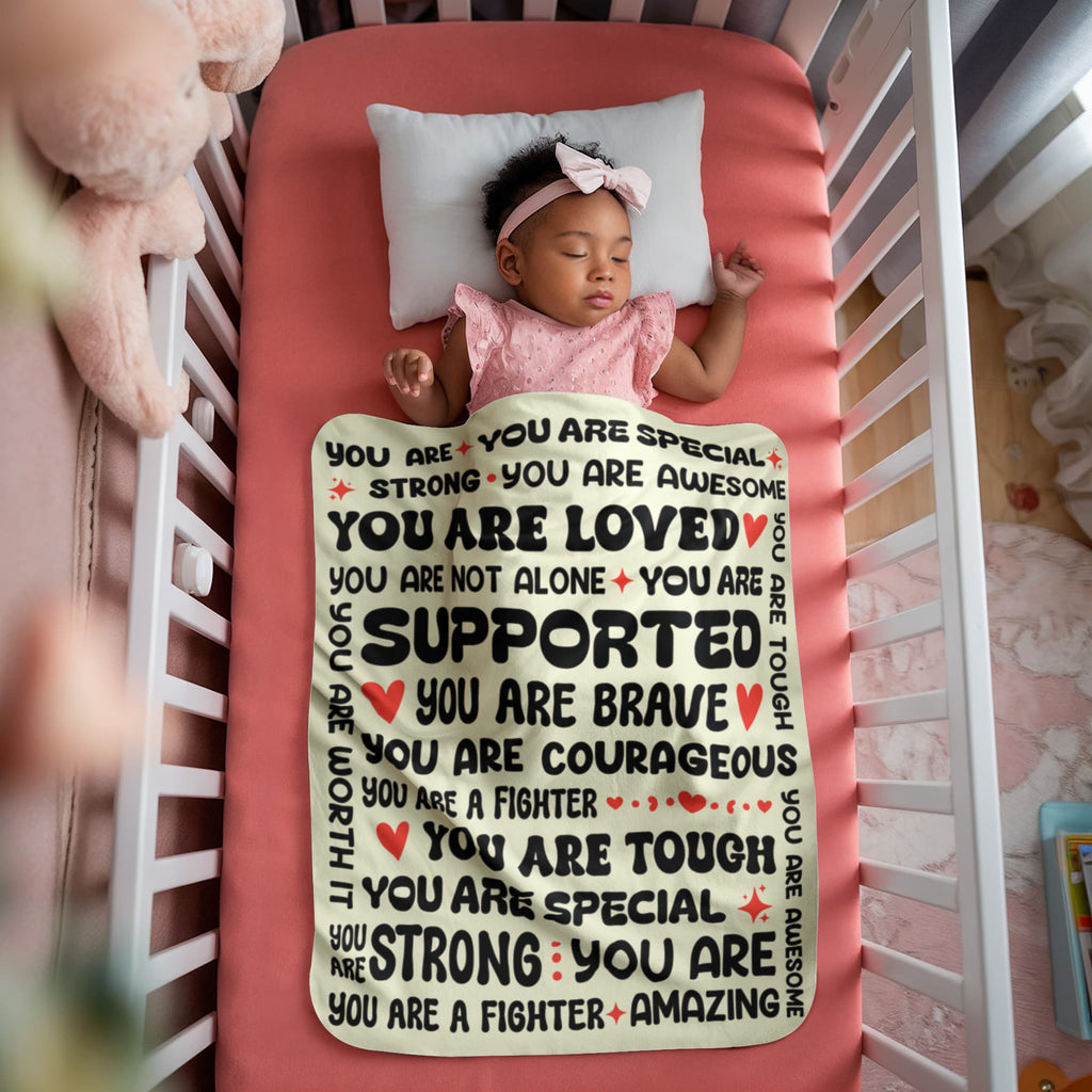 To My Daughter You Are Braver Sherpa Blanket From Mom